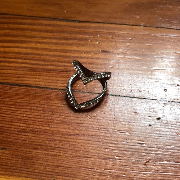 Silver double ring - Picture 3 of 4